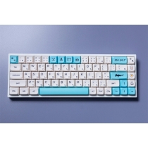 Sea Salt Milk 104+36 XDA-like Profile Keycap Set Cherry MX PBT Dye-subbed for Mechanical Gaming Keyboard